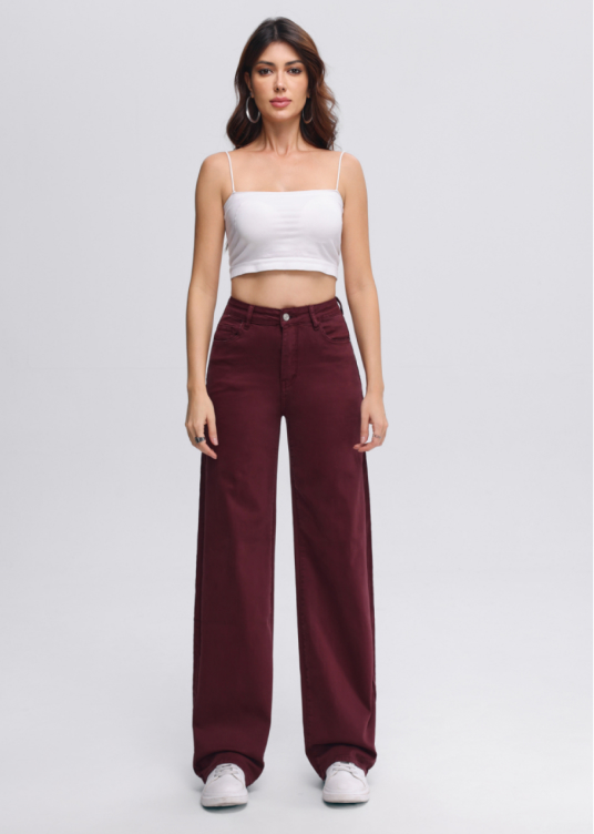 Vue arrière jean mom