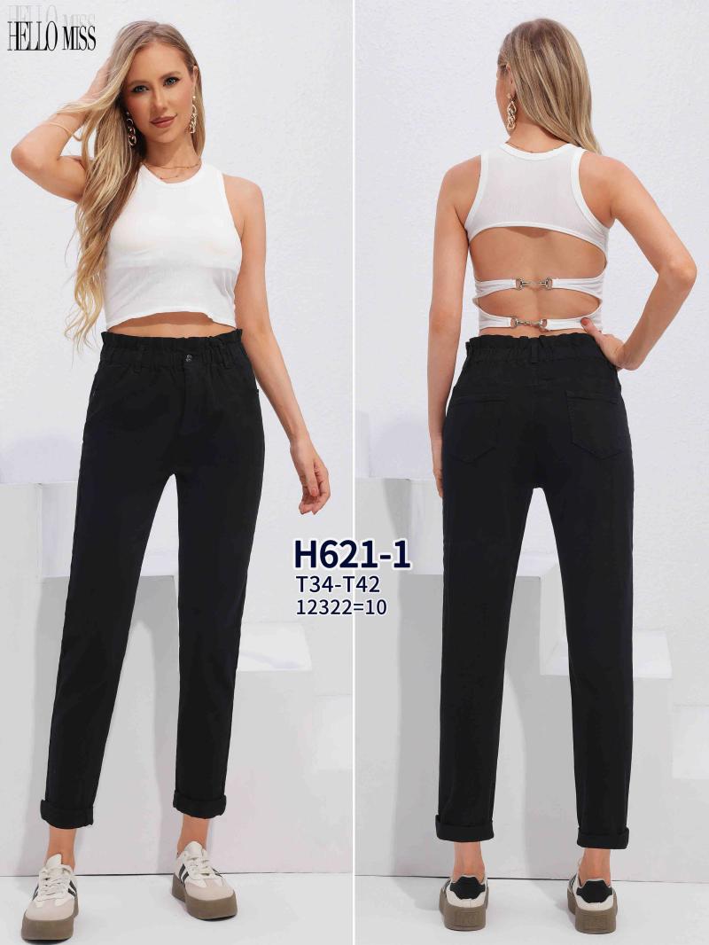 Pantalon taille élastique