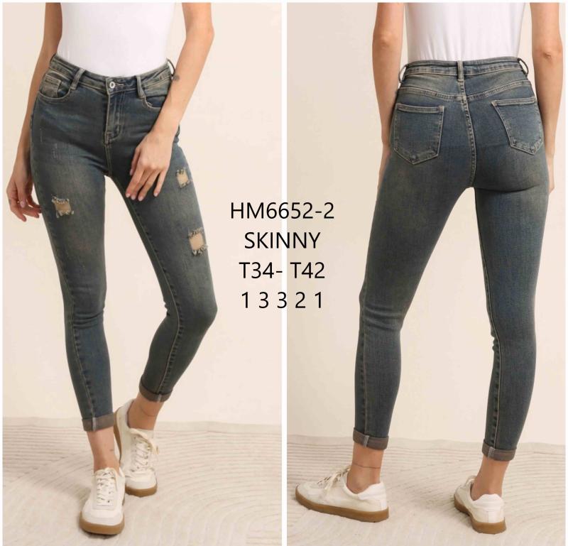Jean skinny déchiré