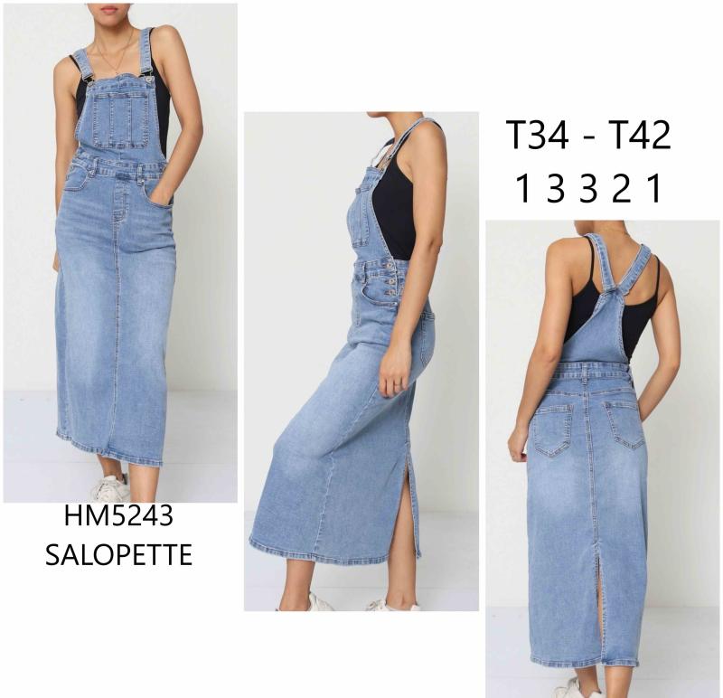 Salopette jupe