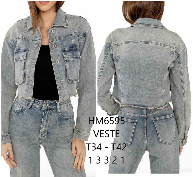 Veste en jean