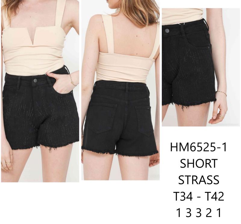 Short avec strass