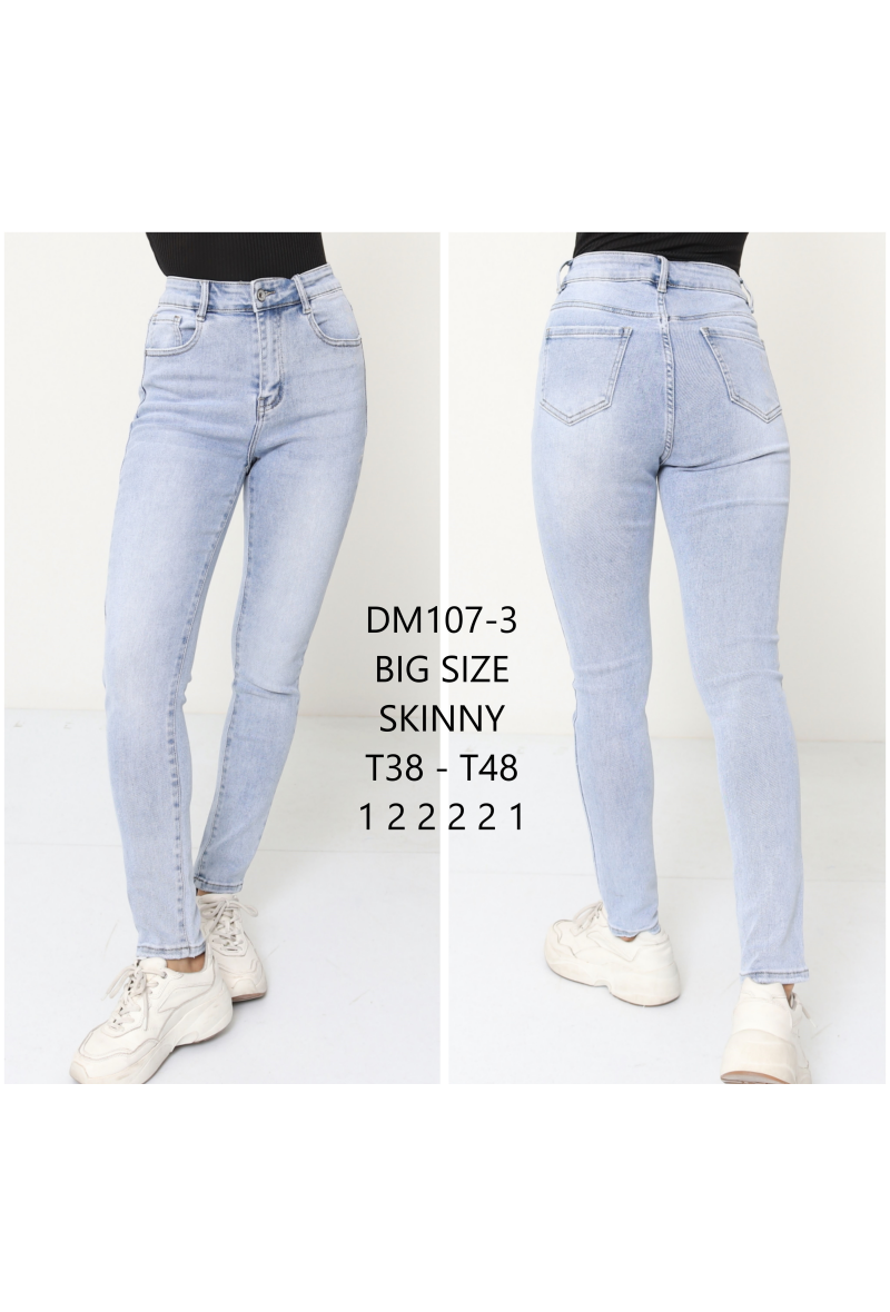 Skinny jeans grande taille