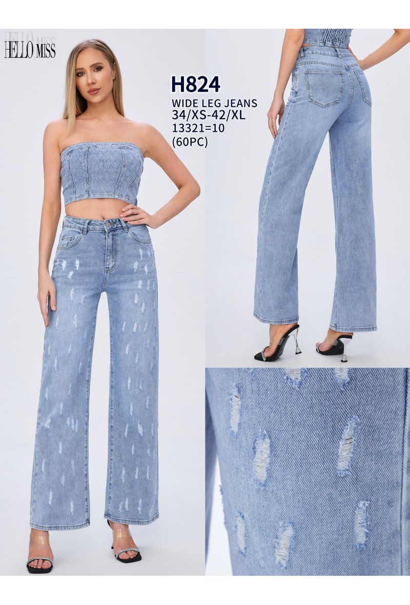 Jeans wide leg