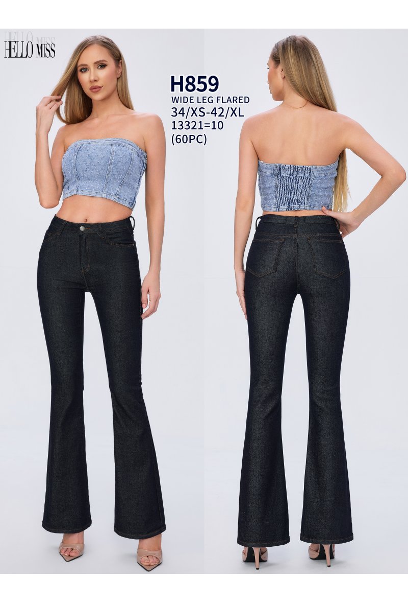 Flared jeans