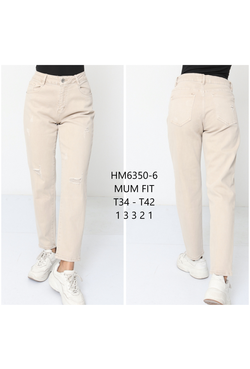 Mum jeans déchiré