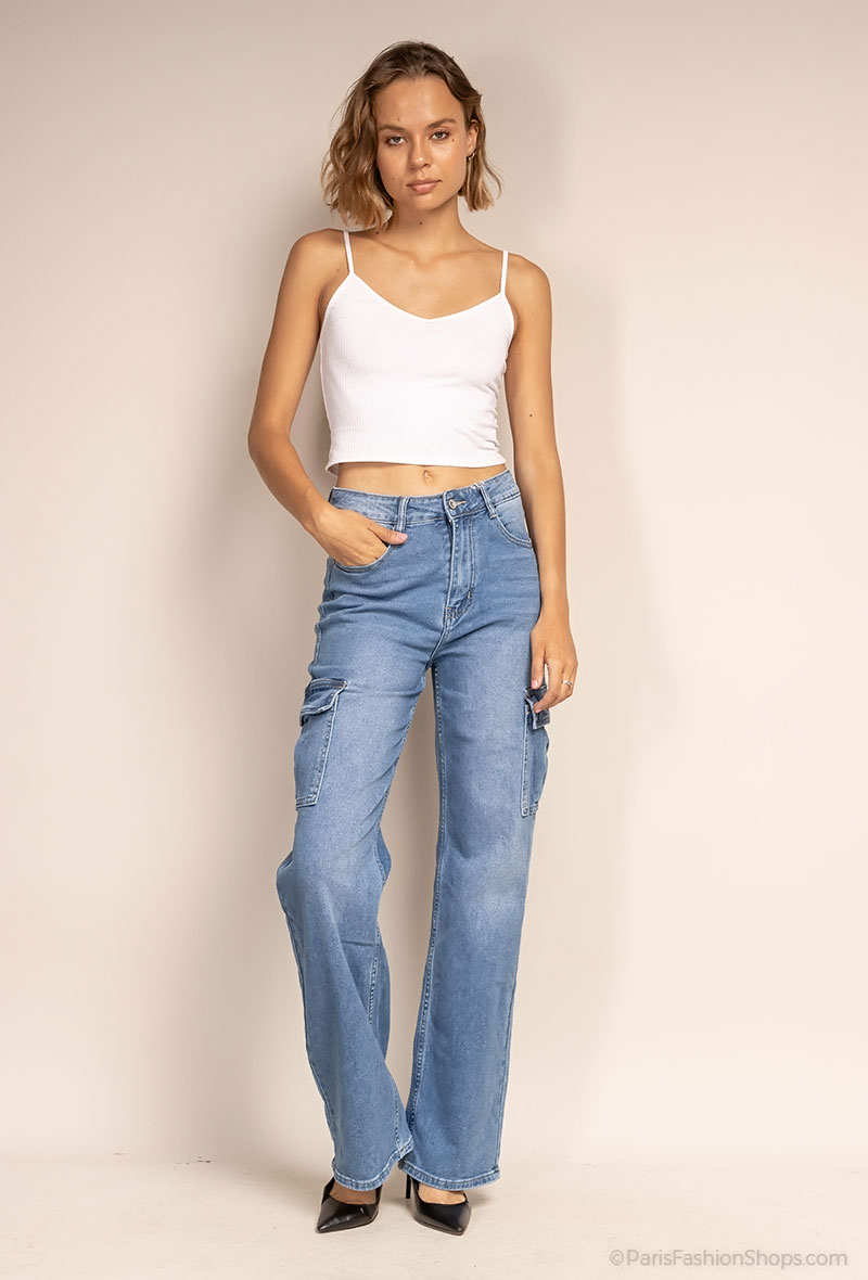 Jean cargo large