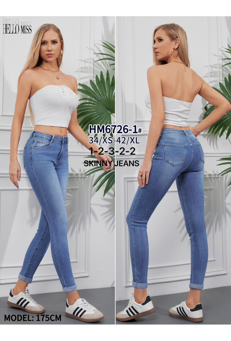 Jeans taille normal skinny