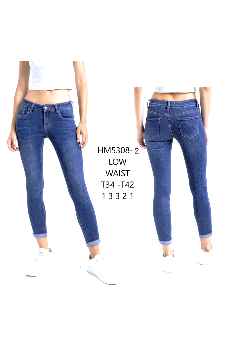 Jeans taille basse skinny