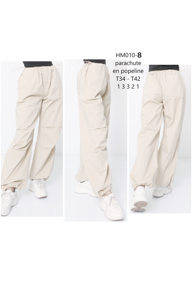 Pantalon parachute
