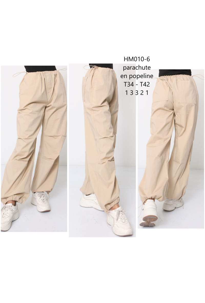 Pantalon parachute