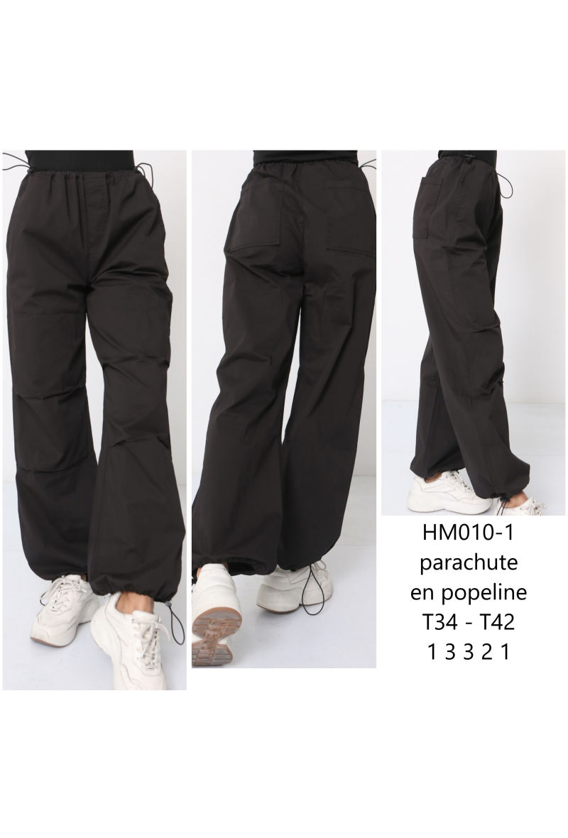Pantalon parachute