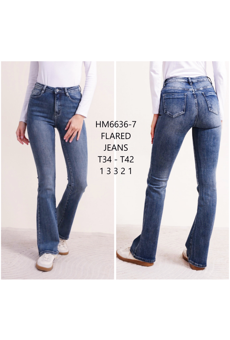 Jeans évasé