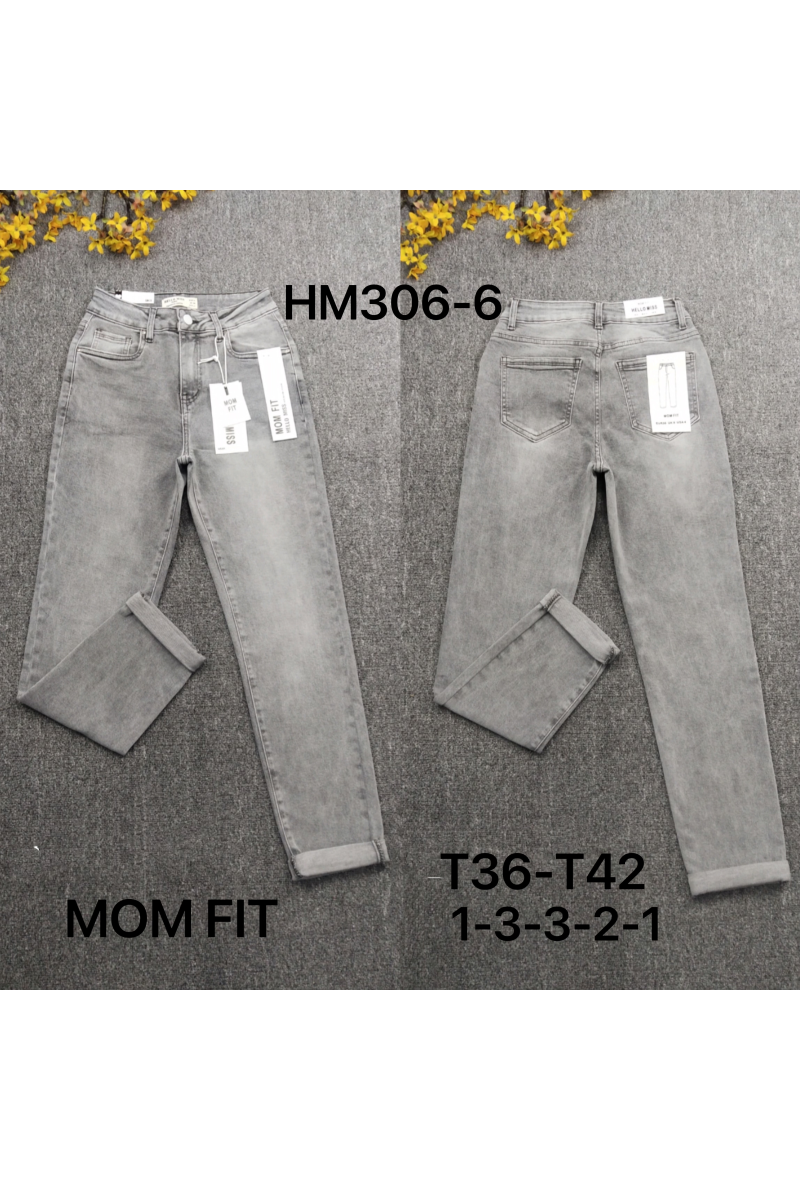 Jeans mom fit