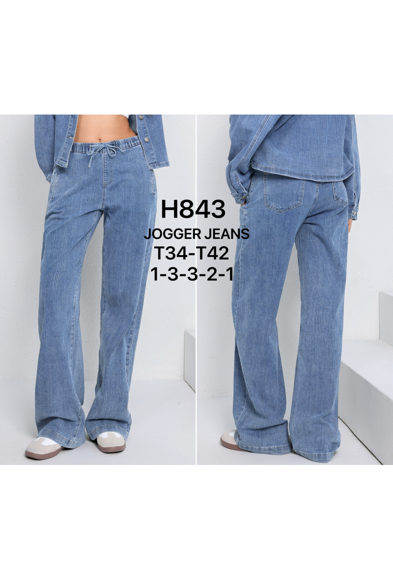 Jeans droit large
